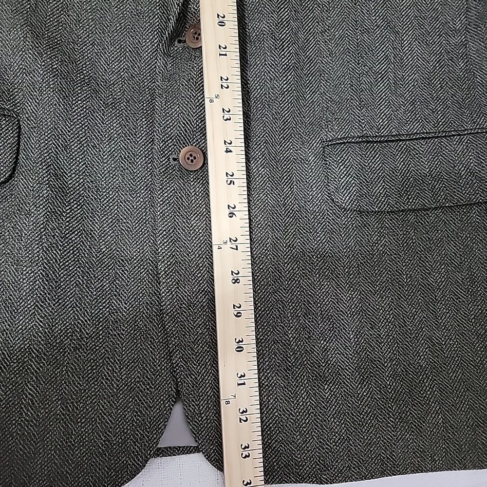 Oak Creek for Dillard's Olive Green Blazer 100% Wool Size 44L XL USA Made